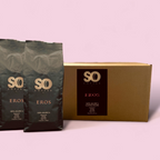 SO Coffee EROS Premium Coffee Wholebean Bags And Box