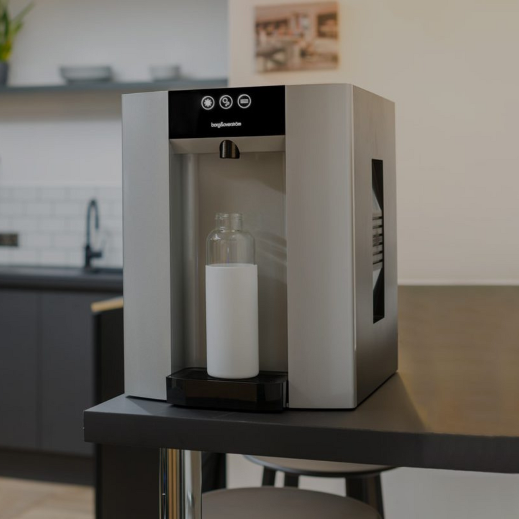 Grey Countertop Water Cooler Dispenser
