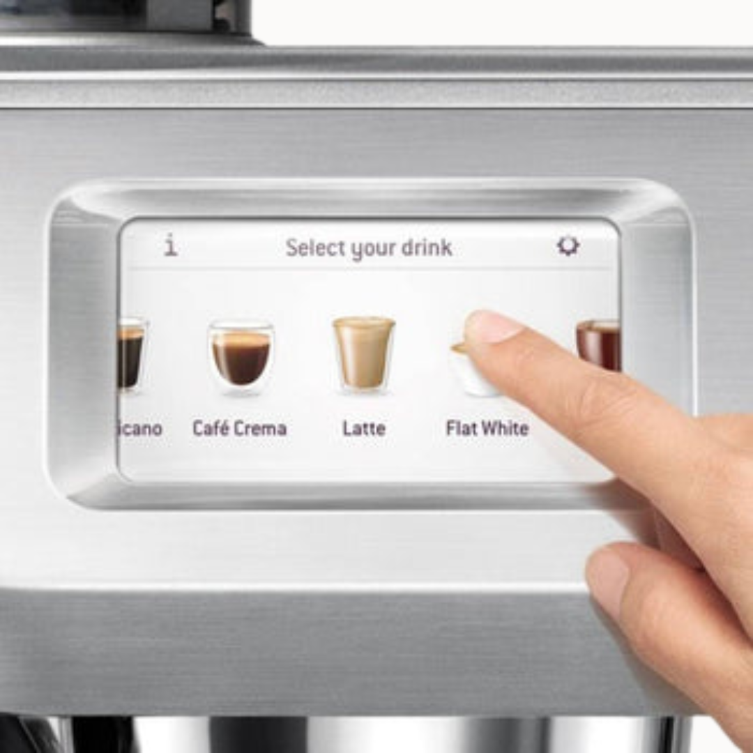 Drink Selection On Coffee Machine
