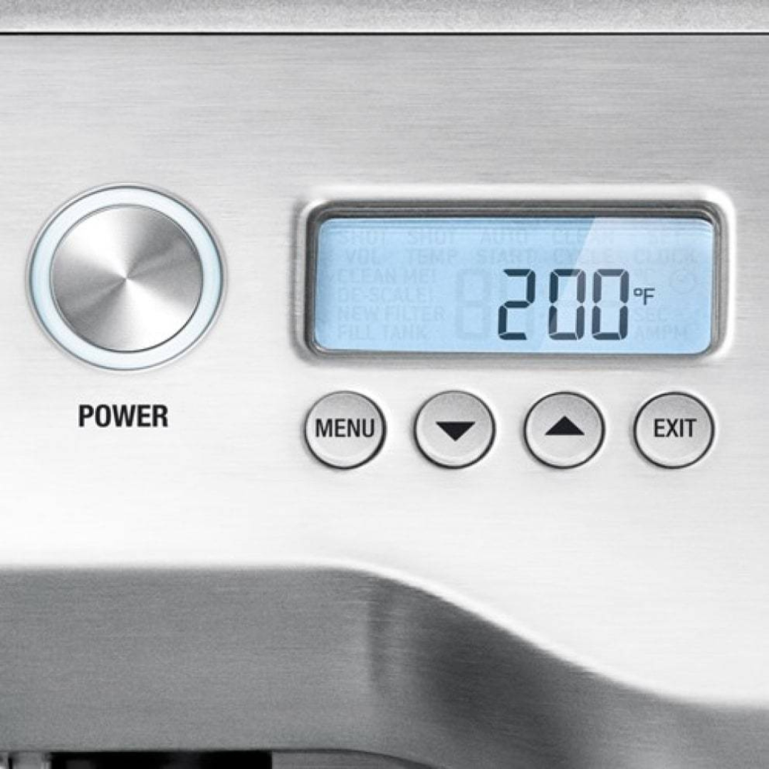 Buttons on Coffee Machine