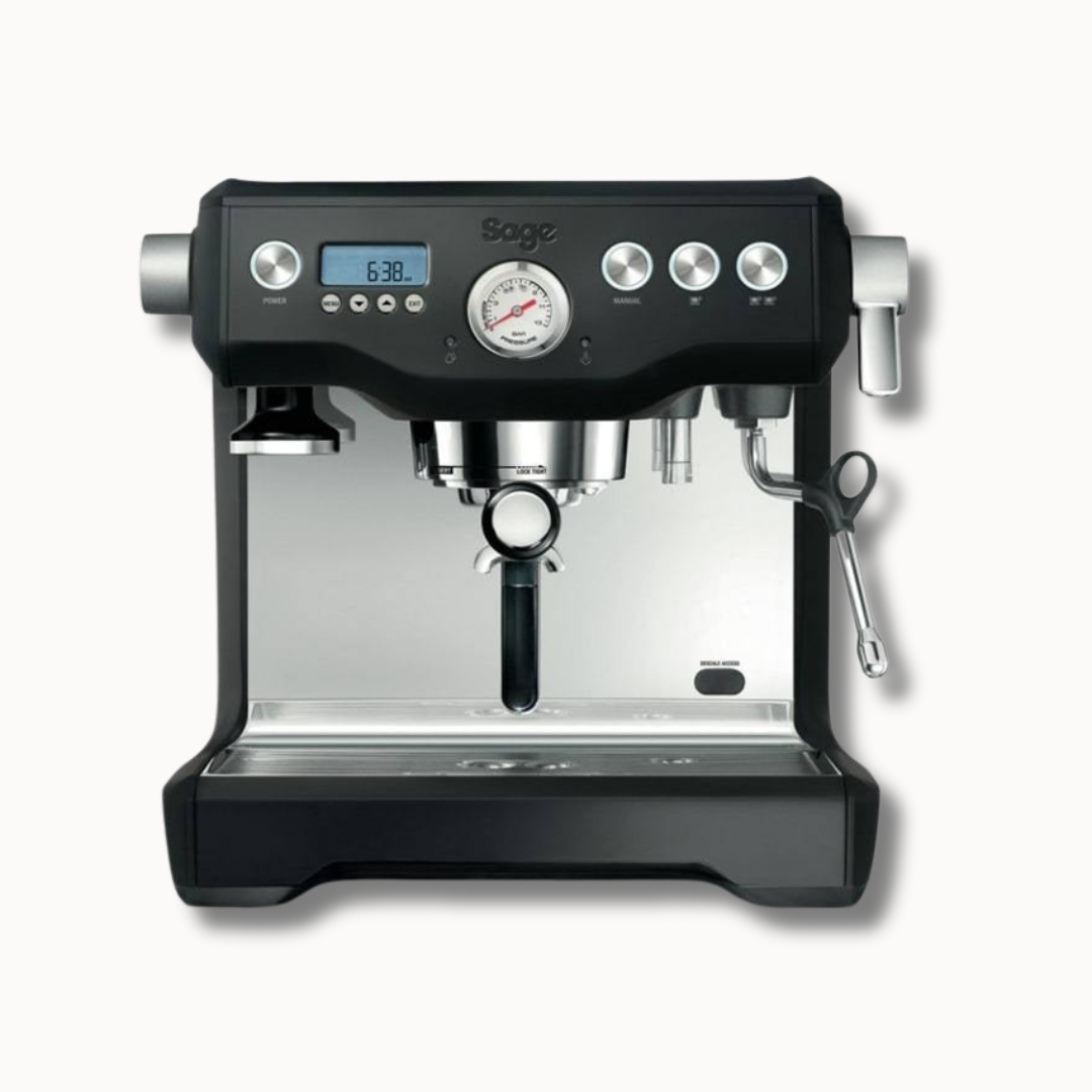 Sage The Dual Boiler Black Truffle Espresso Machine