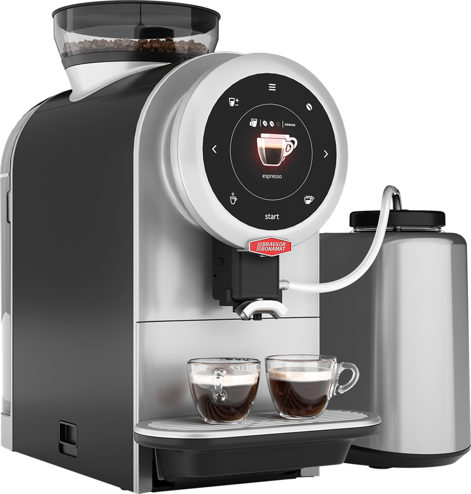 Bravilor SPRSO UK All in One Bean To Cup Coffee Machine With Milk Cooler